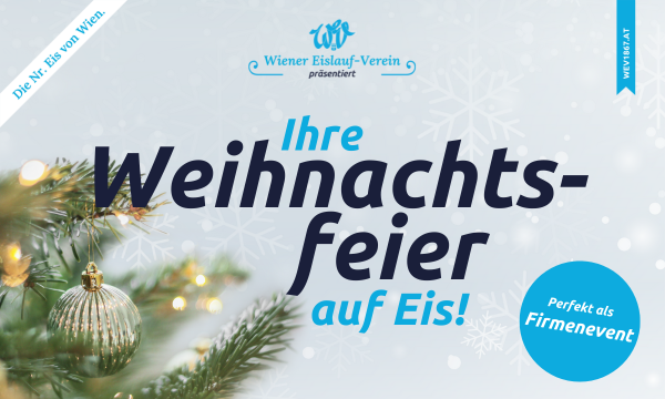 Verlegen Sie Ihre Weihnachtsfeier aufs Eis! 