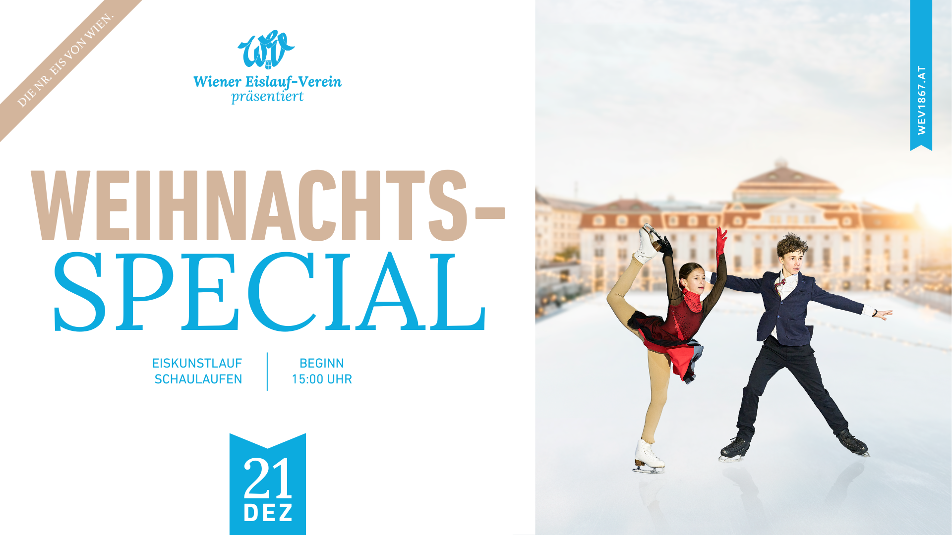 Weihnachtszauber auf dem Eis!